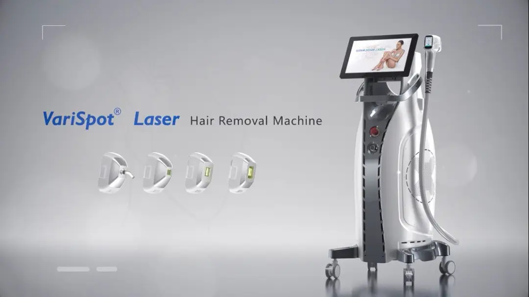 Лазер диодный для эпиляции  с неограниченым ресурсом VariSpot LASER лазер для эпиляции 4 насадки — изображение 6